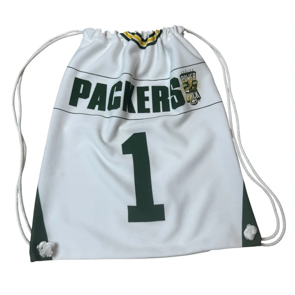 Green Bay Packers Drawstring Bag Micah Parsons cinch sak